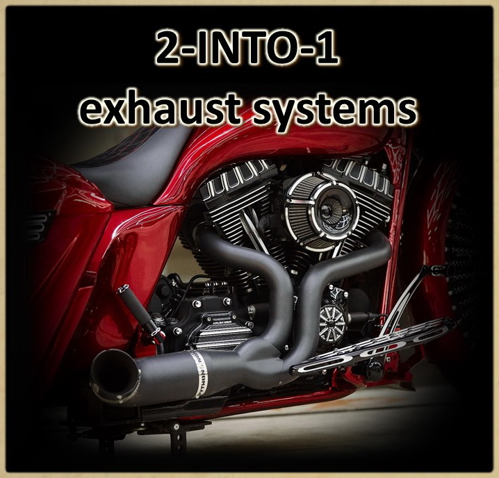 4.12 Выхлопные системы 2-INTO-1 для Touring
