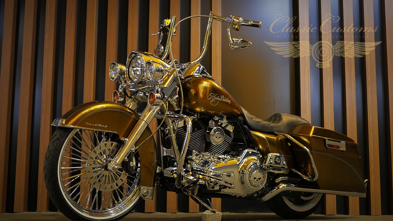 20 HD Road King 2009 Chicano style