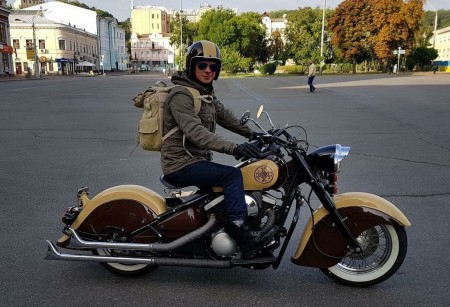 Kawasaki Drifter 400 Дмитрия Комарова