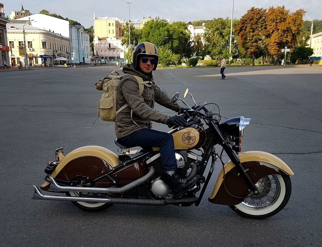 Kawasaki Drifter 400 Дмитрия Комарова