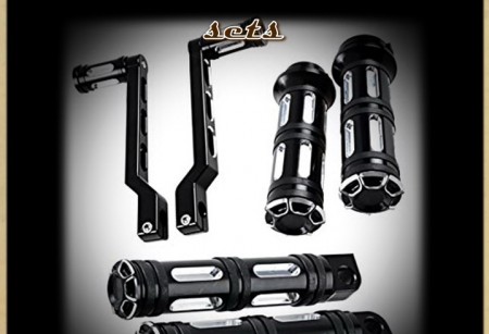 01.2 Чёрные комплекты ручек, педалей и подножек 01.2 Чёрные комплекты ручек, педалей и подножек